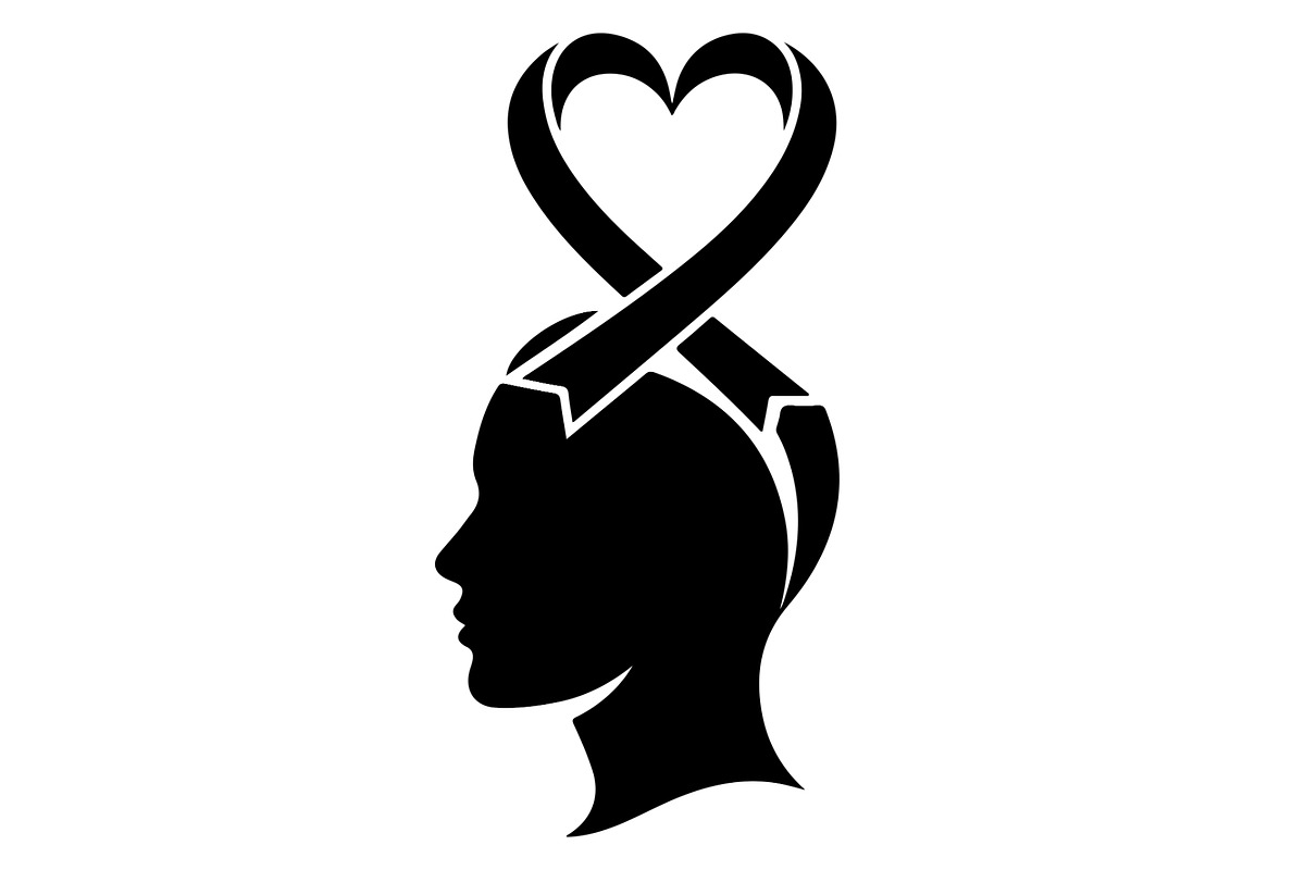 Cancer Awareness Silhouette Set, a Healthcare Illustration by Designer_Momina (Photo 6 of 24)