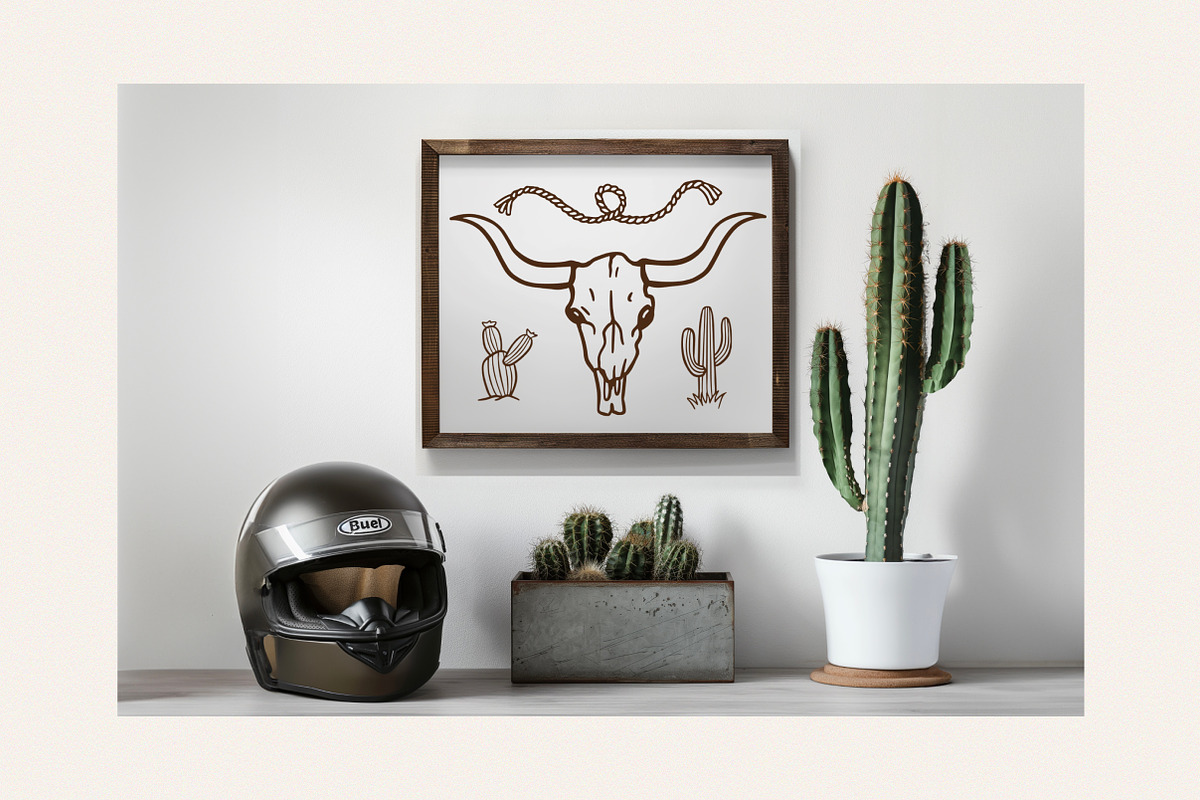 Hand-drawn Western Illustrations, an Illustration by cd-design.co (Photo 7 of 8)