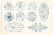 Vintage Maps and Grids, an Object Graphic by Mr Vintage (Thumbnail 4 of 5)