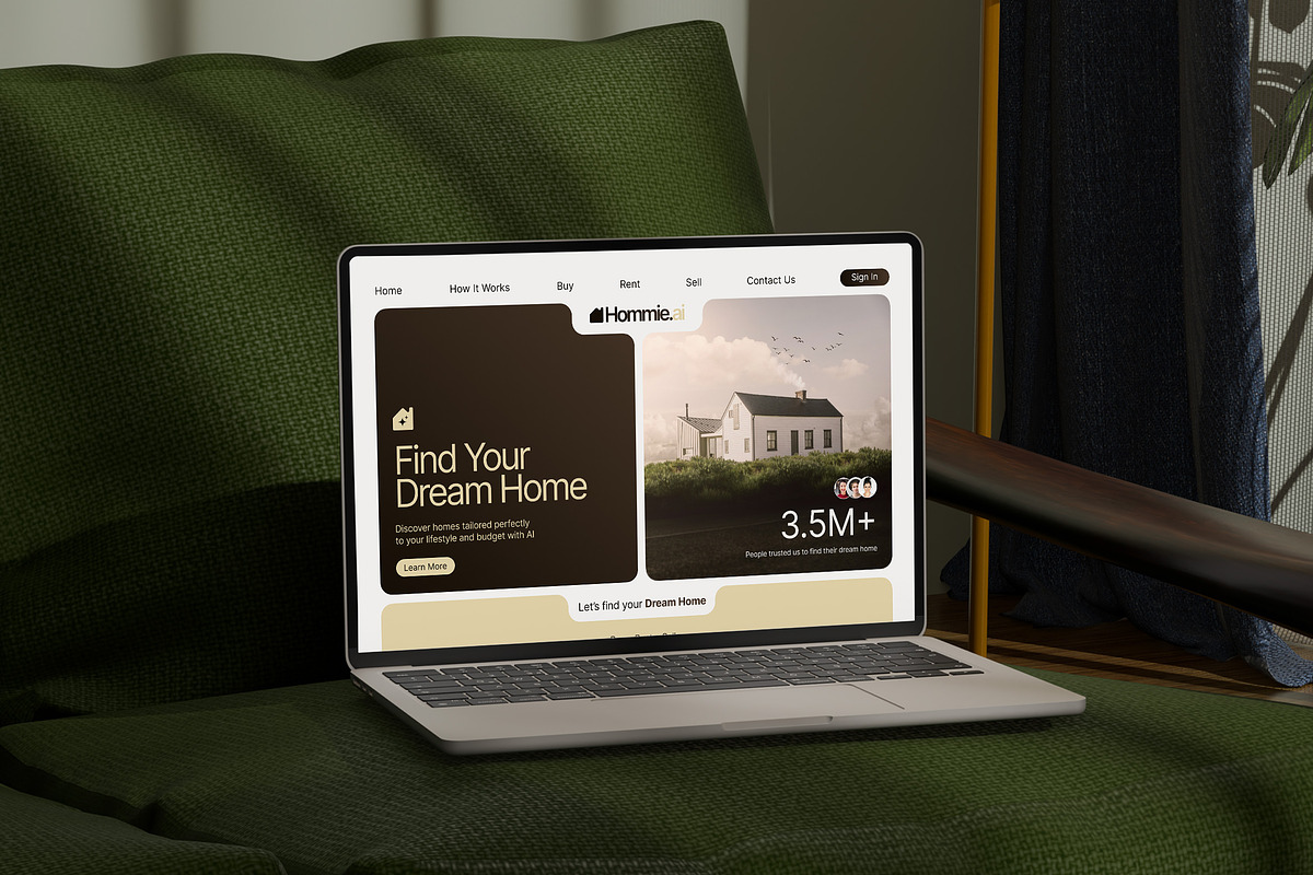 AI Real Estate Figma Landing Page preview 5