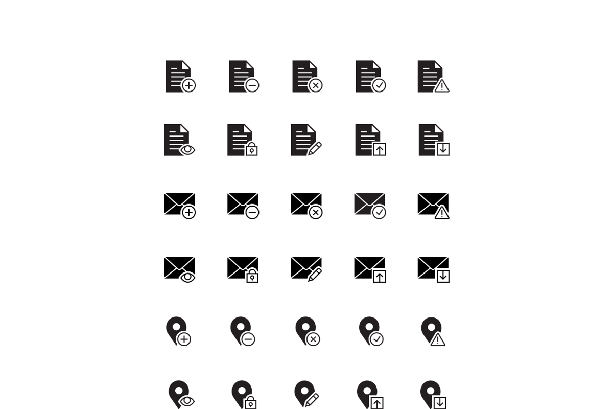 SMASHICONS - 2240+ Interaction Icons preview 3