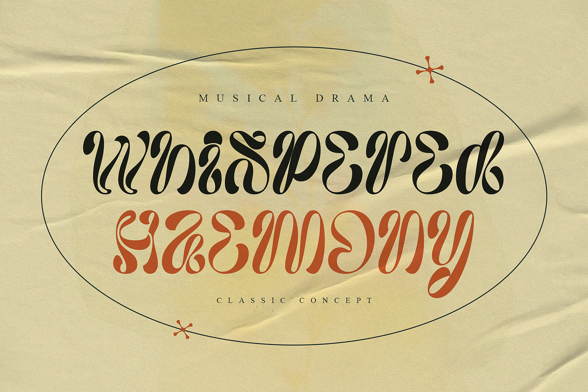 Samire – Expressive Display Font, a Blackletter Font by Krismagraph (Photo 7 of 10)