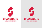 Letter S Quote Simple Logo, a Branding & Logo Template by Pray Art Design Studio (Thumbnail 1 of 2)
