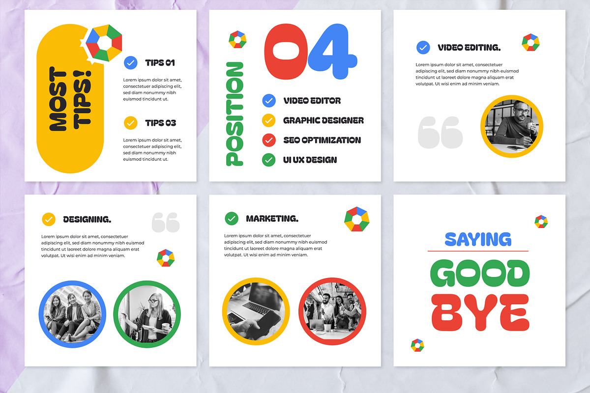 Social Media Post Layout, a Social Media Template by MightyDesign (Photo 3 of 6)