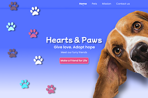 Website for Animal Shelter