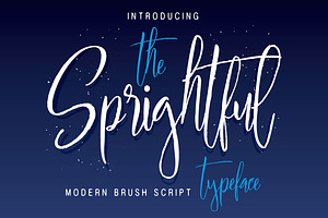 Sprightful Typeface 