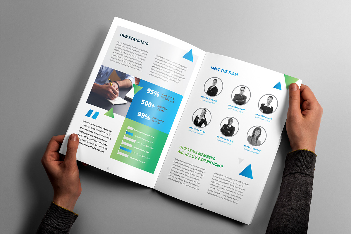 Business Project Proposal Design, a Stationery Template by Layout Design (Photo 3 of 9)