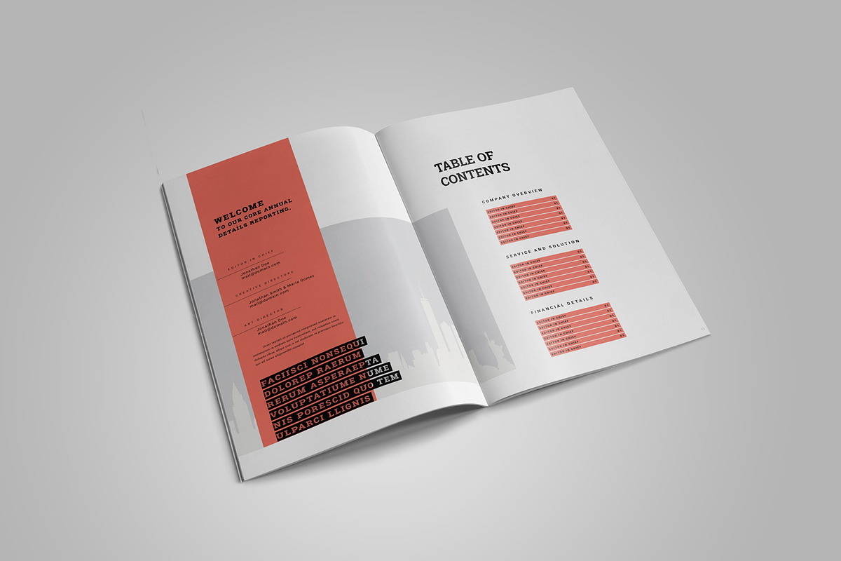 Unite Annual Report, a Brochure Template by Elite_Standard (Photo 2 of 15)