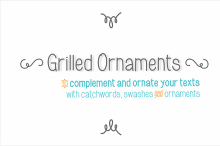 Grilled Ornaments