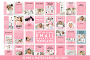 Pink Newsletter Templates, an Email Template by SunshineStudioBoutique (Thumbnail 5 of 9)