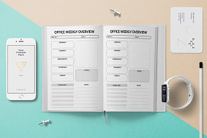 Daily & Weekly Office Planner