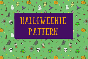 Halloweenie Pattern