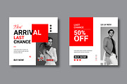 Fashion Social Media Post Layout, a Social Media Template by MightyDesign (Thumbnail 3 of 8)