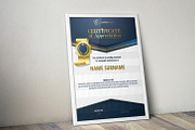 Appreciation Certificate Templates, a Stationery Template by inshader (Thumbnail 1 of 18)