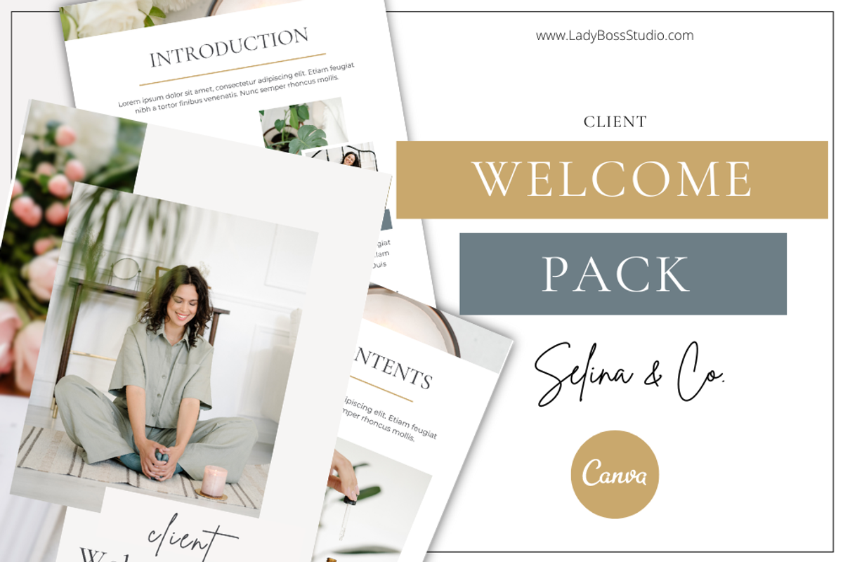 Client Welcome Pack | Selina & Co., a Templates & Theme by Lady Boss Studio (Photo 1 of 9)