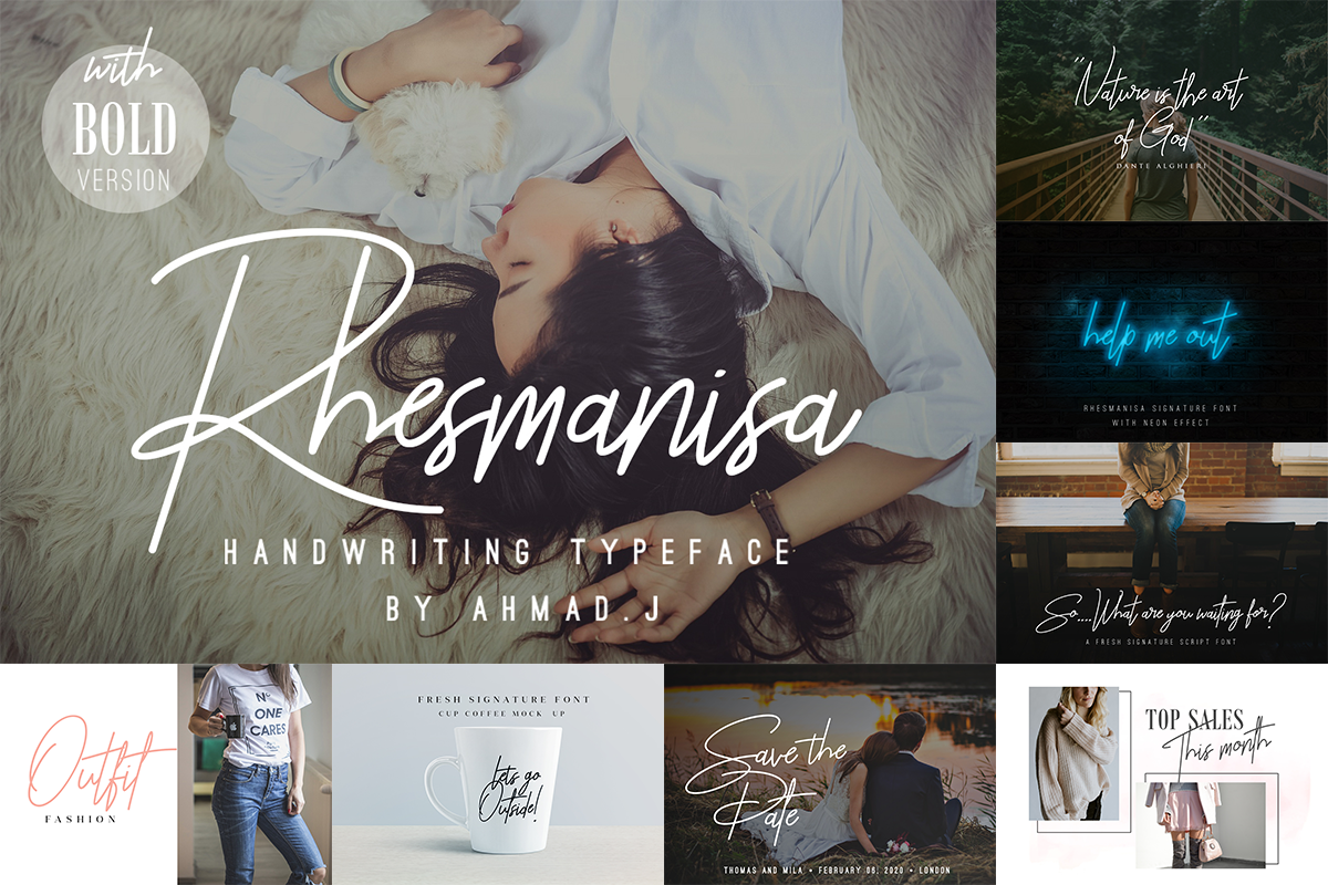 Handwritten Script Bundle - 90% OFF, a Script Font by Dharmas Foundry (Photo 7 of 12)