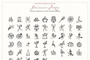 Halloween Clipart Bundle, Spooky Set, a Seasonal Illustration by The October Creative (Thumbnail 7 of 13)