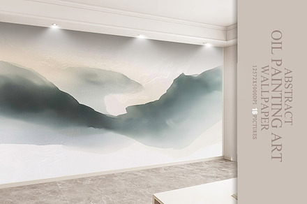 Abstract landscape wallpaper