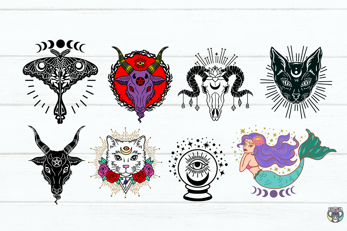 Halloween svg Bundle, Mystical svg, an Object Graphic by HeyLenaArts (Photo 2 of 6)