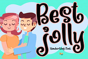 Best Jolly - Handwritting Font, a Font by Dm Studio (Thumbnail 1 of 6)