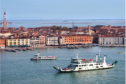 Cityscape, bird view of Venice and, an Architecture Photo by tilialucida