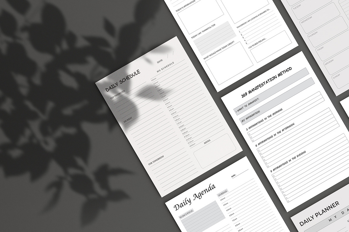 Ultimate Planner Bundle Pack, a Stationery Template by Mazharul Islam (Photo 3 of 19)