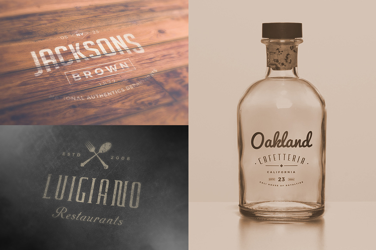 Vintage Logos and Badges Set 5, a Branding & Logo Template by Graphicdome (Photo 4 of 5)