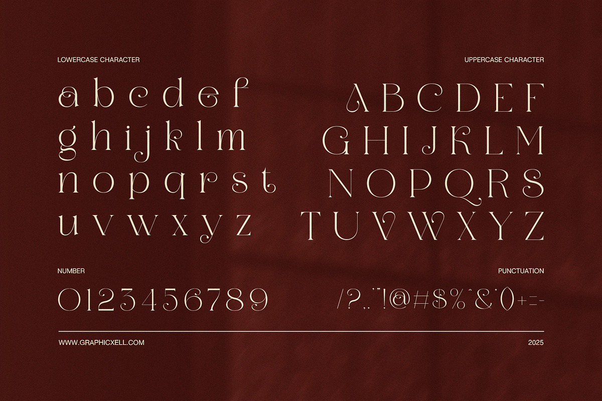 Grigan Stylish Serif Font, a Serif Font by Elegant Font (Photo 8 of 8)