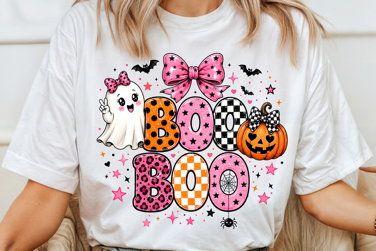 Cute Spooky Halloween Ghost Design, a Seasonal Illustration by Creative Art (Photo 3 of 4)