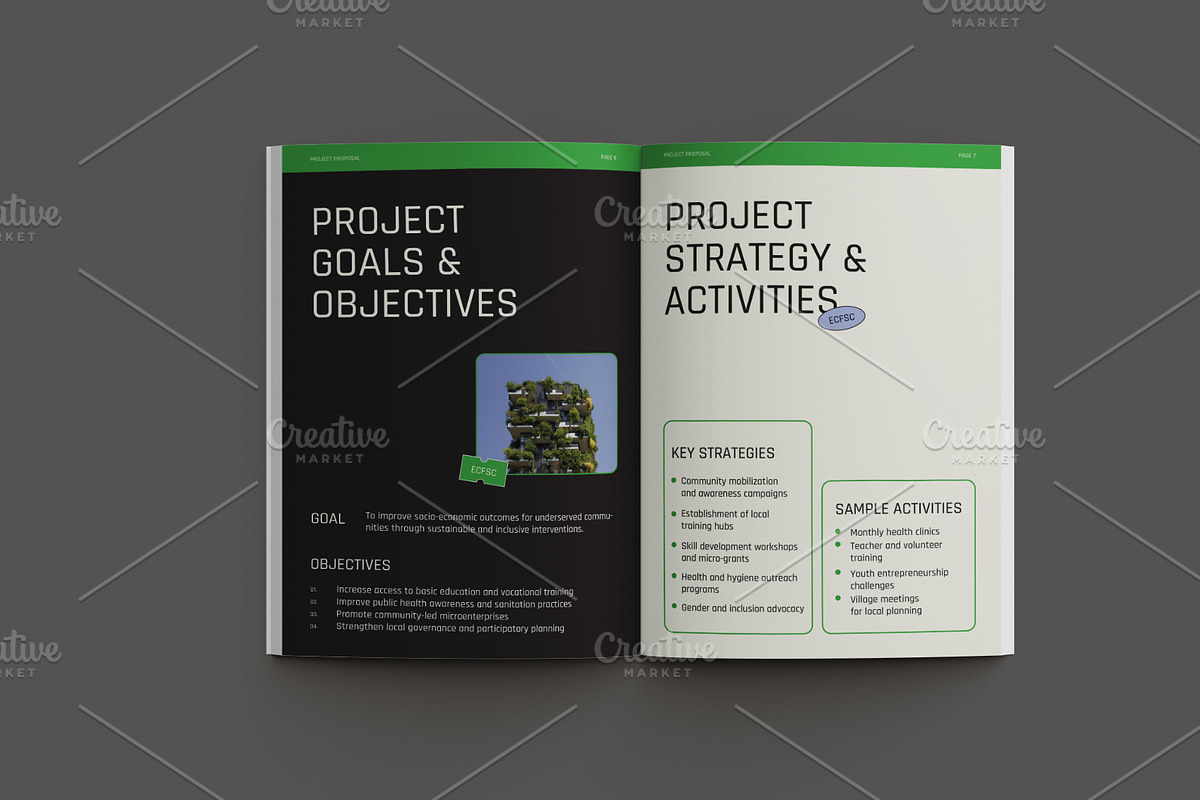 NGO Project Proposal preview 5