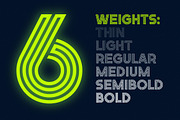 Nightlife Decorative Neon Font, a Handwritten Font by popskraft (Thumbnail 5 of 11)