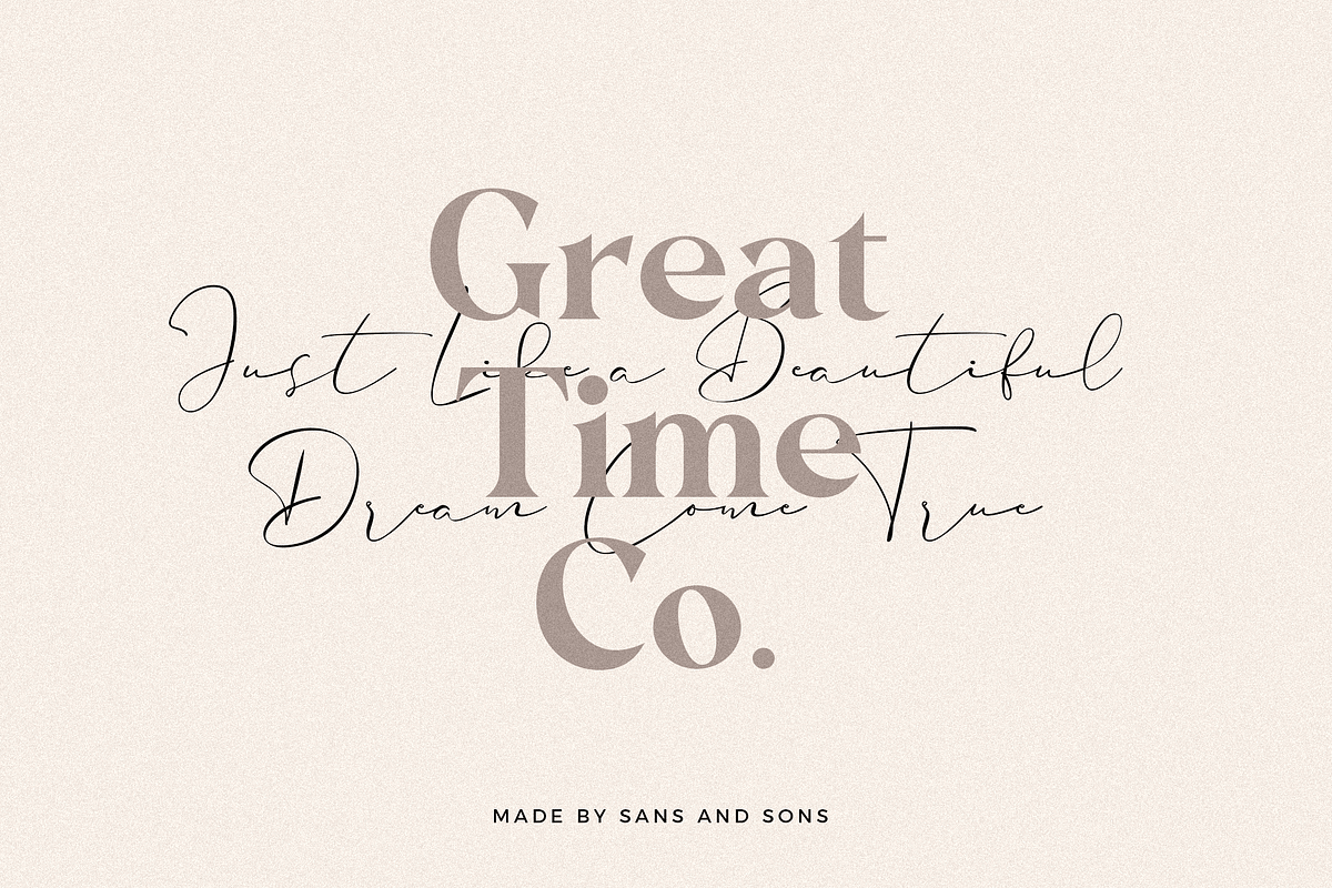 Carphe | Modern Luxury Font preview 6