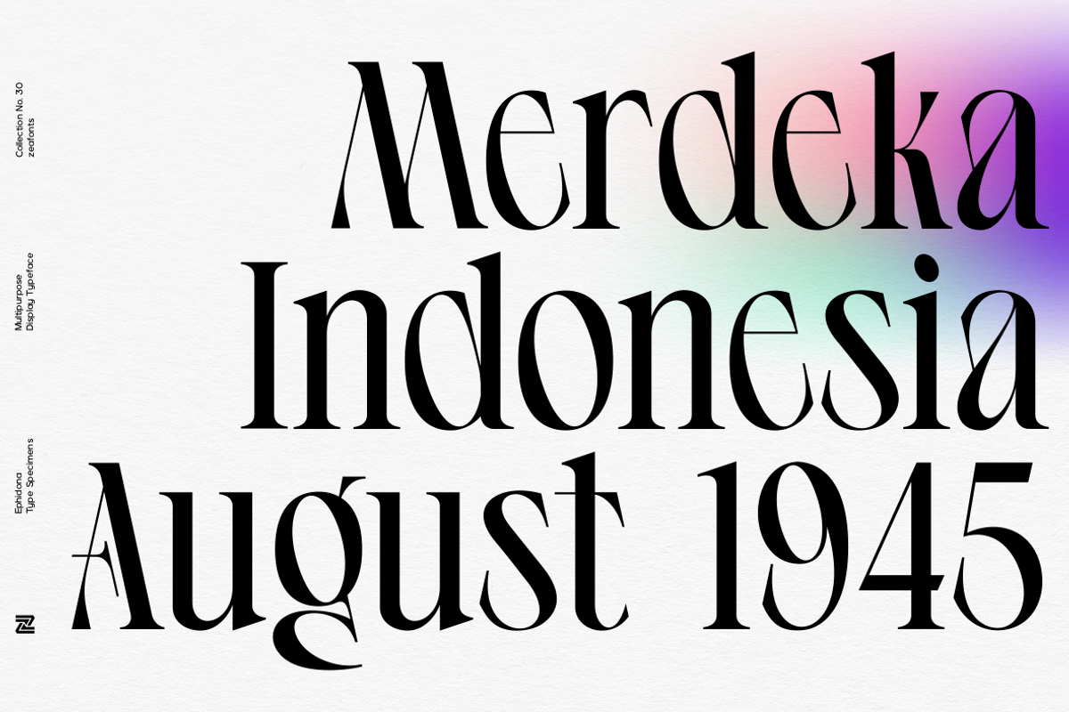 Ephidona, a Serif Font by Bagerich Type Foundry (Photo 9 of 16)