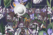 Tulipán, luxury Pattern Designs, a Pattern Graphic by Pink Linen (Thumbnail 3 of 9)