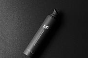 Tall Airless Pump Bottle Mockup, a Packaging Mockup by MockupFree.Net (Thumbnail 6 of 9)