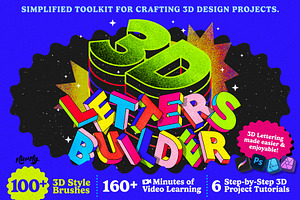 3D Letters Builder