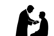 doctor and nurse silhouettes, an Illustration by Amazin_art (Thumbnail 8 of 31)