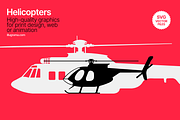 Helicopters - Modern Graphics, an Illustration by illugrama (Thumbnail 1 of 7)