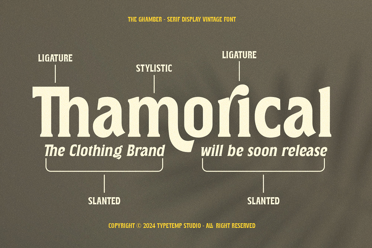 The Ghamber Classic Vintage preview 4