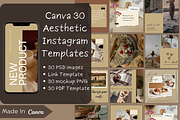 Beige & Beautiful Instagram Bundle, a Social Media Template by WynterLife Studio (Thumbnail 2 of 11)