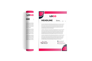 Modern Letterhead Template