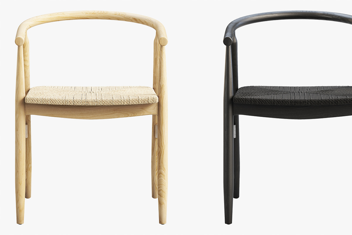 Joybird Rayne Dining Chair 2 options, a Furniture 3D Model by 3dmitruk (Photo 10 of 24)