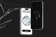3D Dispersion Glass Shapes Vol2, a Graphic by LarysaZabrotskaya (Thumbnail 15 of 16)