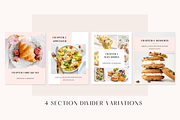 Cook Book Template CANVA, a Magazine Template by ShopRShop (Thumbnail 5 of 9)