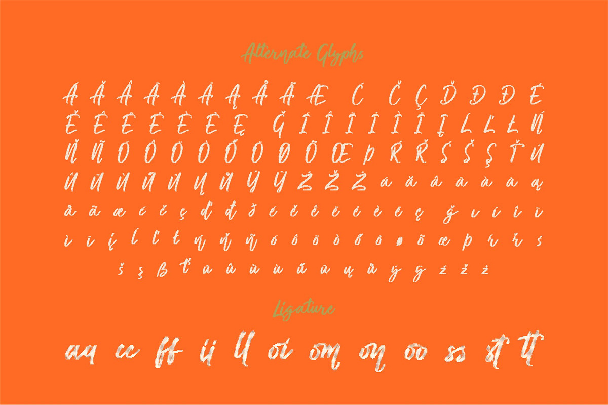 Corumi, a Script Font by graphicook (Photo 4 of 10)