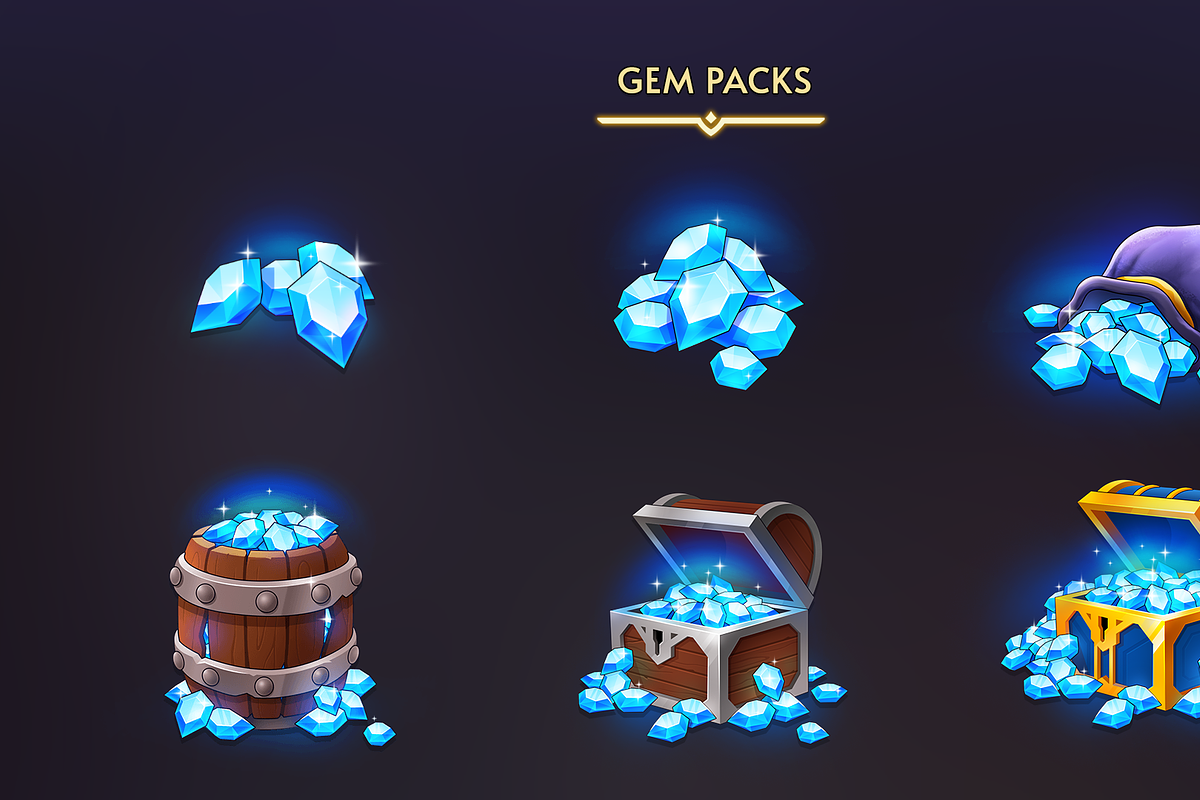 GUI Pro - Fantasy RPG, an UI Kit Template by LAYERLAB (Photo 12 of 59)