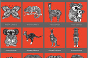 98% OFF Animal set and big bundle, an Animal Illustration by Somjai King (Thumbnail 7 of 15)