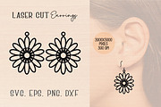 Custom Earrings Laser Cut SVG Bundle, an Object Graphic by jannatulpakhi (Thumbnail 2 of 6)