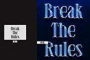 Chrome Style Square,Poster Text Eff, a Layer Style Add-On by iDoodle Studio (Thumbnail 2 of 4)