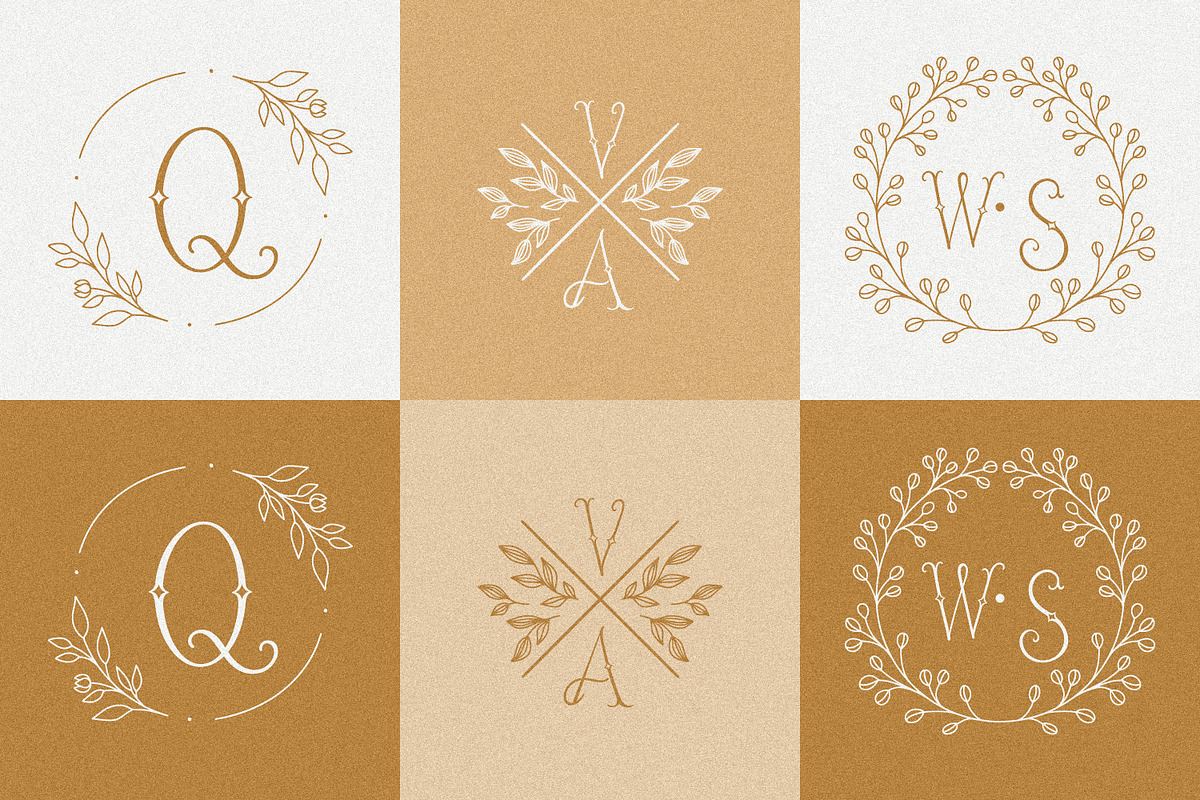 Handwritten monogram font, a Handwritten Font by MaxArt Foundry (Photo 4 of 5)